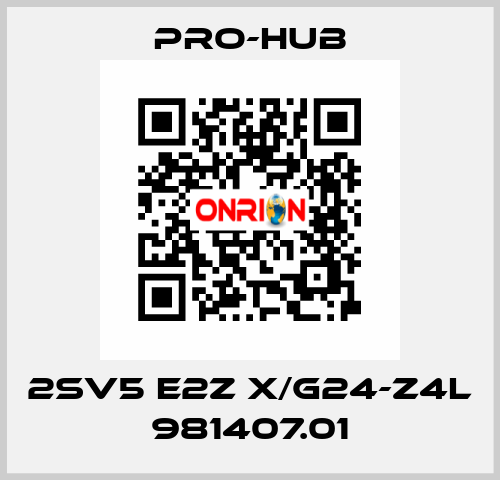 2SV5 E2Z X/G24-Z4L 981407.01 Pro-Hub