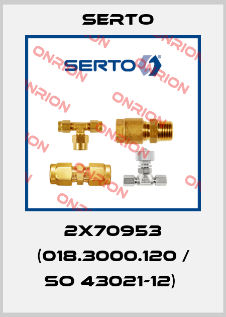 2X70953 (018.3000.120 / SO 43021-12)  Serto