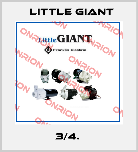 3/4.  Little Giant