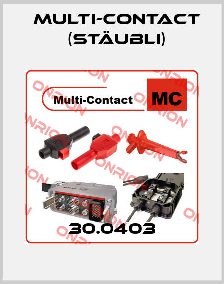 30.0403 Multi-Contact (Stäubli)