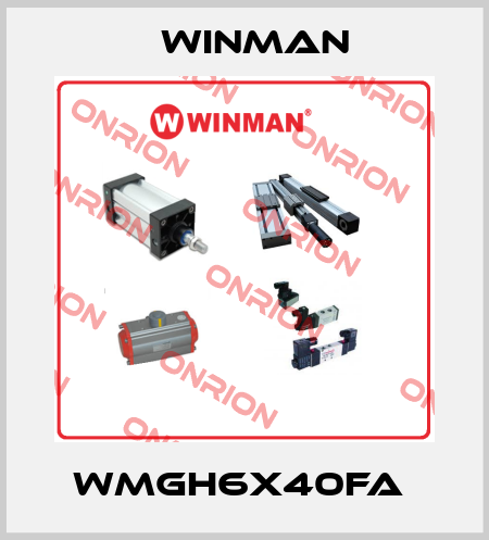 WMGH6X40FA  Winman