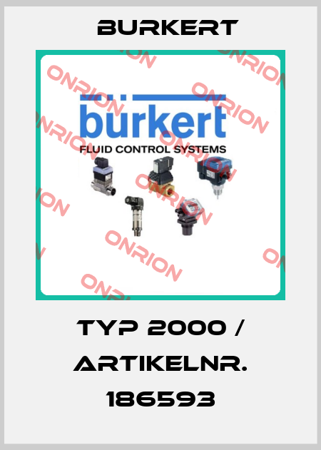 Typ 2000 / Artikelnr. 186593 Burkert