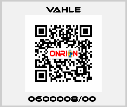 0600008/00  Vahle