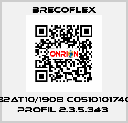 32AT10/1908 C0510101740 Profil 2.3.5.343  Brecoflex