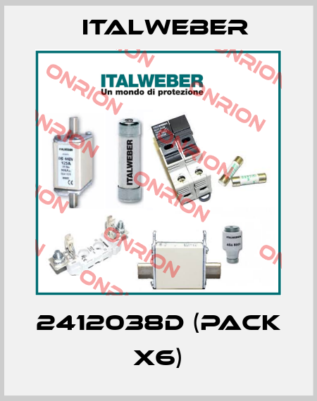 2412038D (pack x6) Italweber
