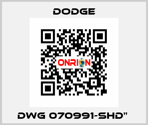 DWG 070991-SHD"  Dodge