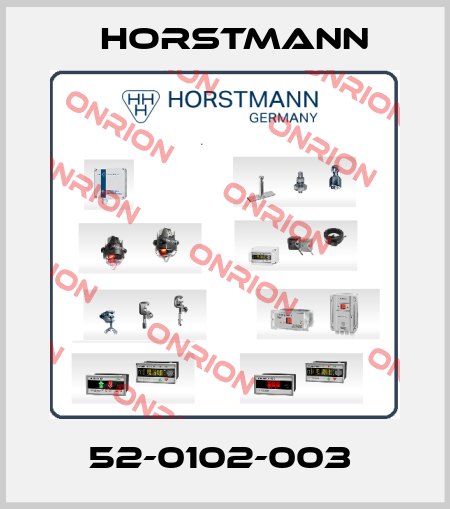 52-0102-003  Horstmann