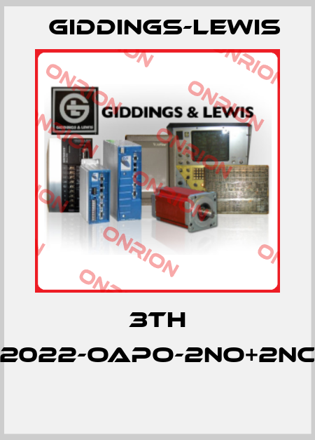 3TH 2022-OAPO-2NO+2NC  Giddings-Lewis