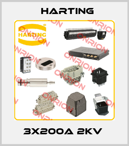 3X200A 2KV  Harting