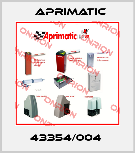 43354/004  Aprimatic