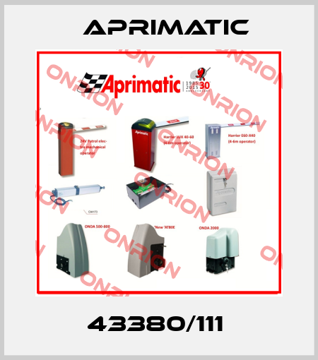 43380/111  Aprimatic
