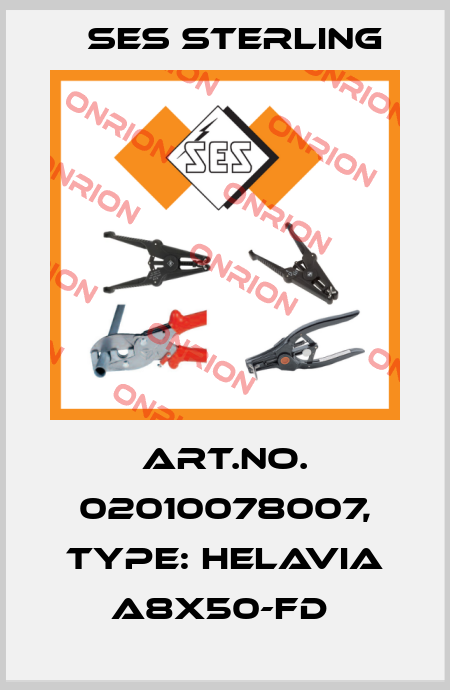 Art.No. 02010078007, Type: Helavia A8x50-FD  Ses Sterling