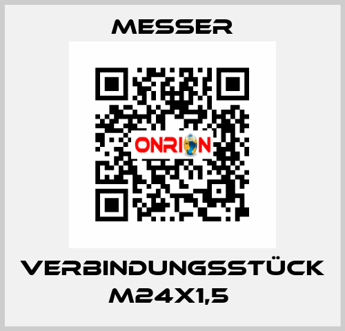 VERBINDUNGSSTÜCK M24X1,5  Messer