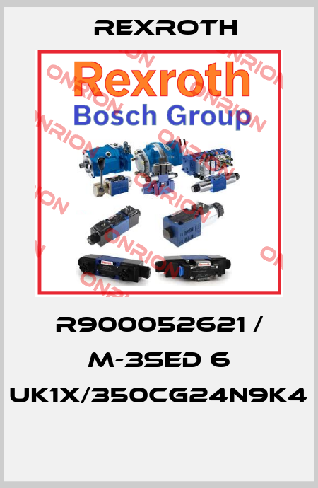 R900052621 / M-3SED 6 UK1X/350CG24N9K4  Rexroth