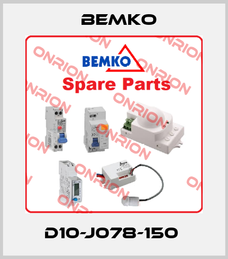 D10-J078-150  Bemko