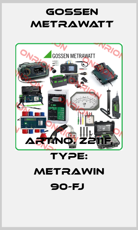 Art.No. Z211F, Type: METRAwin 90-FJ  Gossen Metrawatt
