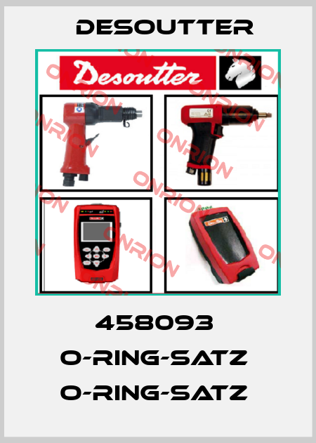 458093  O-RING-SATZ  O-RING-SATZ  Desoutter