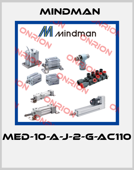 MED-10-A-J-2-G-AC110  Mindman