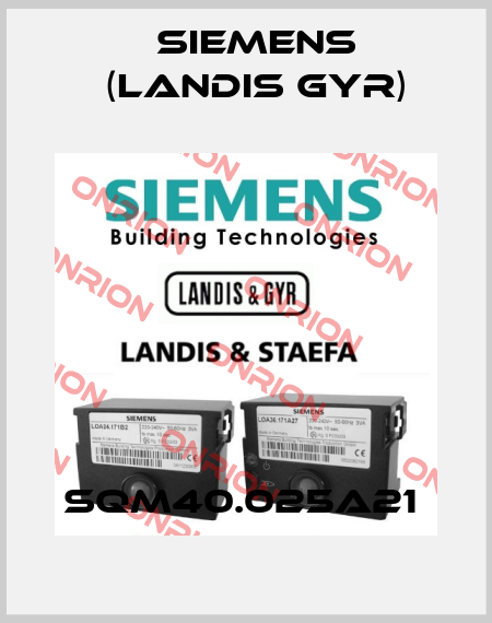 SQM40.025A21  Siemens (Landis Gyr)