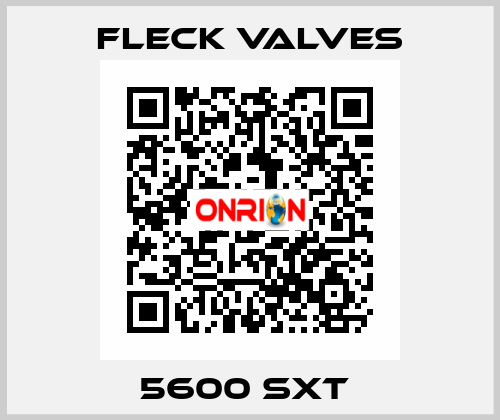 5600 sxt  Fleck Valves