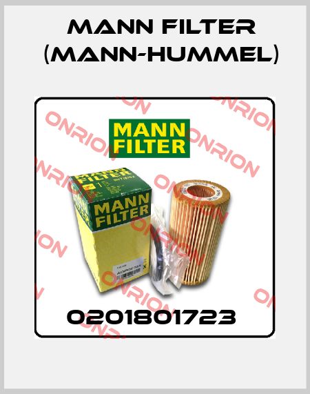 0201801723  Mann Filter (Mann-Hummel)