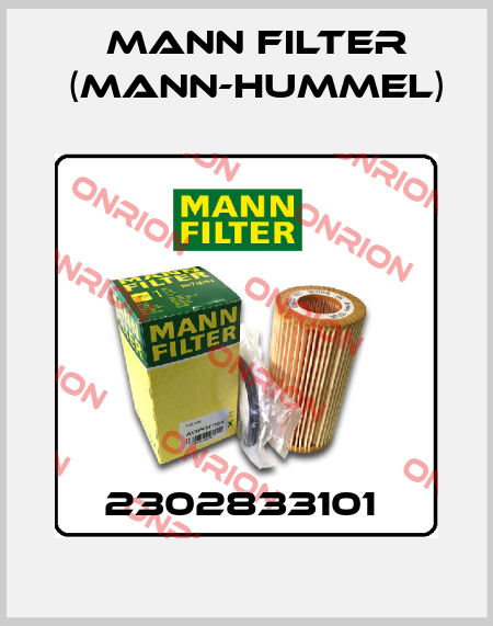 2302833101  Mann Filter (Mann-Hummel)