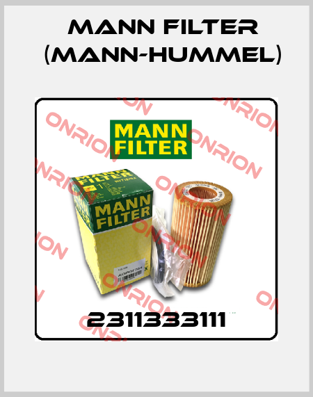 2311333111 Mann Filter (Mann-Hummel)