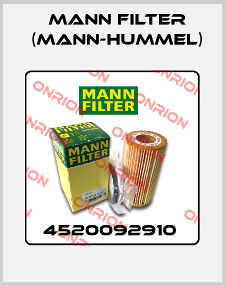 4520092910  Mann Filter (Mann-Hummel)