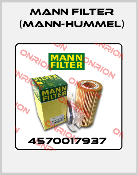 4570017937  Mann Filter (Mann-Hummel)
