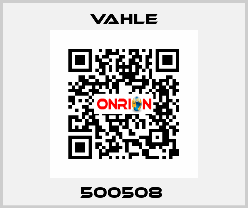 500508  Vahle