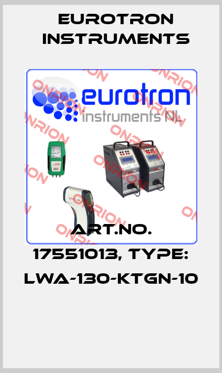 Art.No. 17551013, Type: LWA-130-KTGN-10  Eurotron Instruments