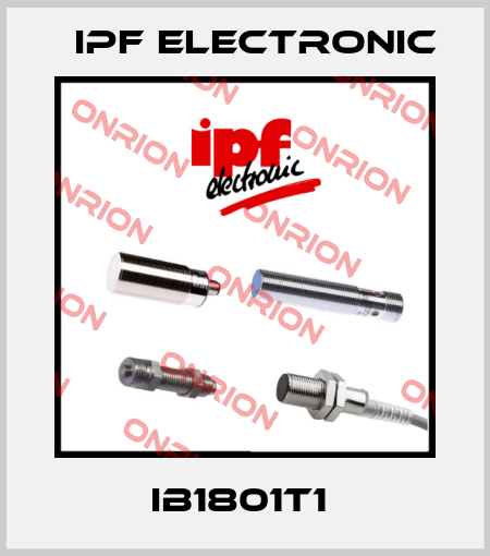 IB1801T1  IPF Electronic