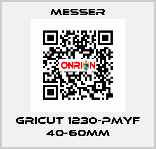 Gricut 1230-PMYF 40-60mm Messer