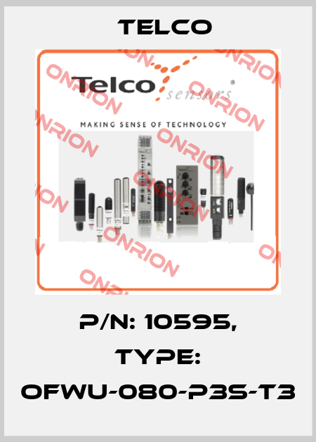 p/n: 10595, Type: OFWU-080-P3S-T3 Telco