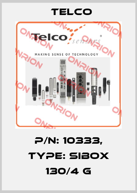 p/n: 10333, Type: Sibox 130/4 G Telco