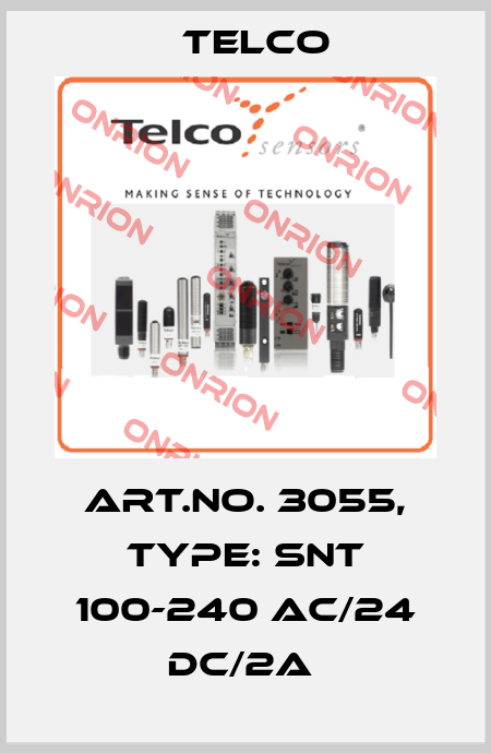Art.No. 3055, Type: SNT 100-240 AC/24 DC/2A  Telco