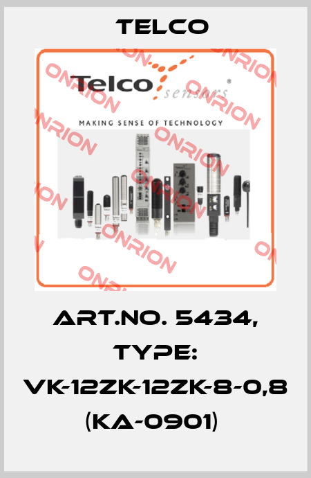 Art.No. 5434, Type: VK-12ZK-12ZK-8-0,8 (KA-0901)  Telco