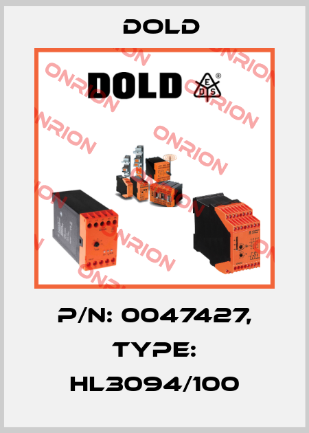 p/n: 0047427, Type: HL3094/100 Dold