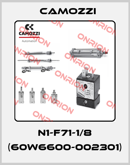N1-F71-1/8 (60W6600-002301) Camozzi
