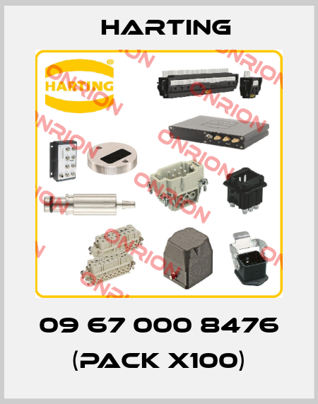 09 67 000 8476 (pack x100) Harting