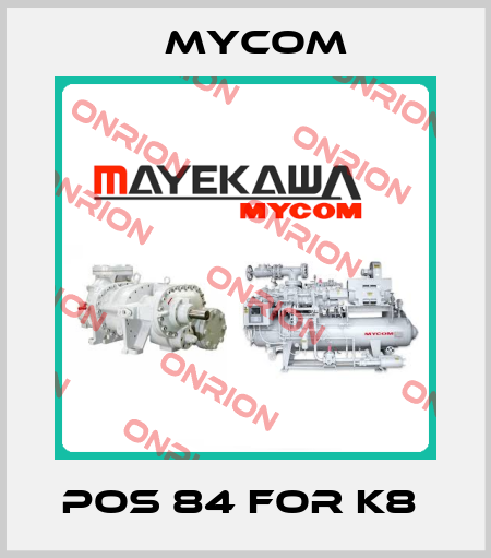 Pos 84 for K8  Mycom