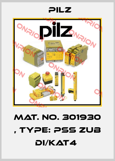 Mat. No. 301930 , Type: PSS ZUB DI/KAT4  Pilz