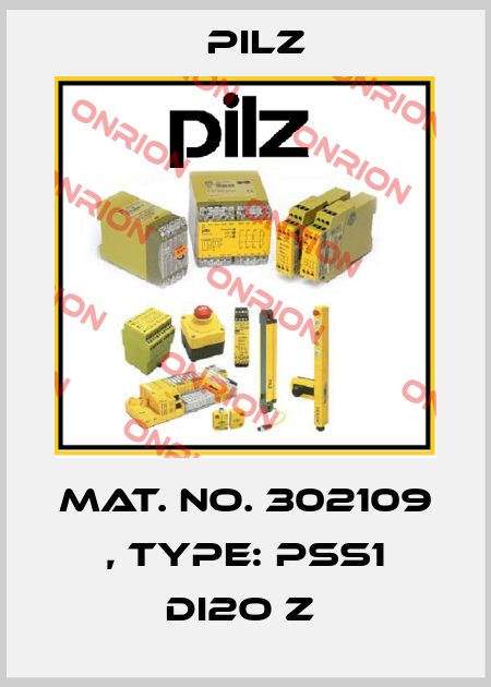 Mat. No. 302109 , Type: PSS1 DI2O Z  Pilz