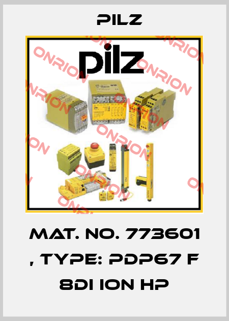 Mat. No. 773601 , Type: PDP67 F 8DI ION HP Pilz