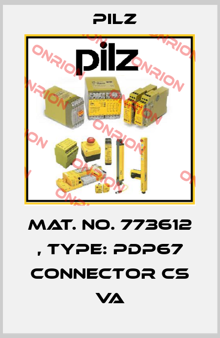 Mat. No. 773612 , Type: PDP67 Connector cs VA Pilz