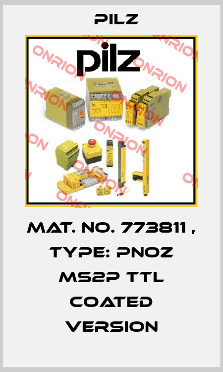 Mat. No. 773811 , Type: PNOZ ms2p TTL coated version Pilz