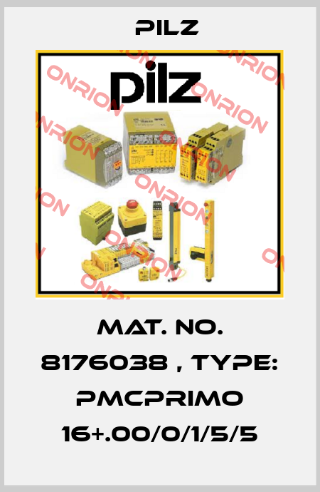 Mat. No. 8176038 , Type: PMCprimo 16+.00/0/1/5/5 Pilz