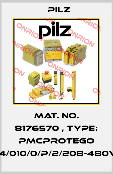 Mat. No. 8176570 , Type: PMCprotego D.24/010/0/P/2/208-480VAC Pilz
