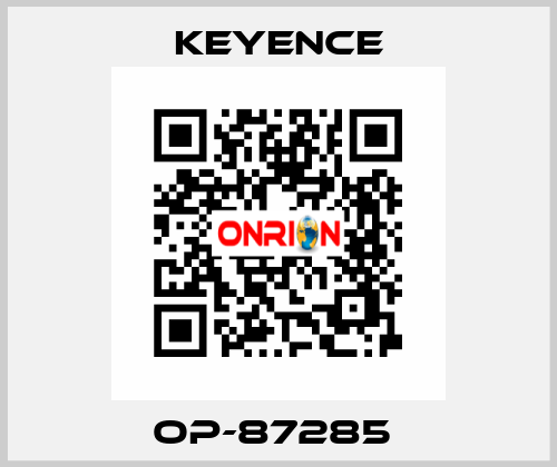 OP-87285  Keyence