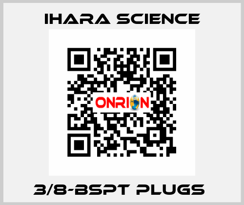 3/8-BSPT PLUGS  Ihara Science